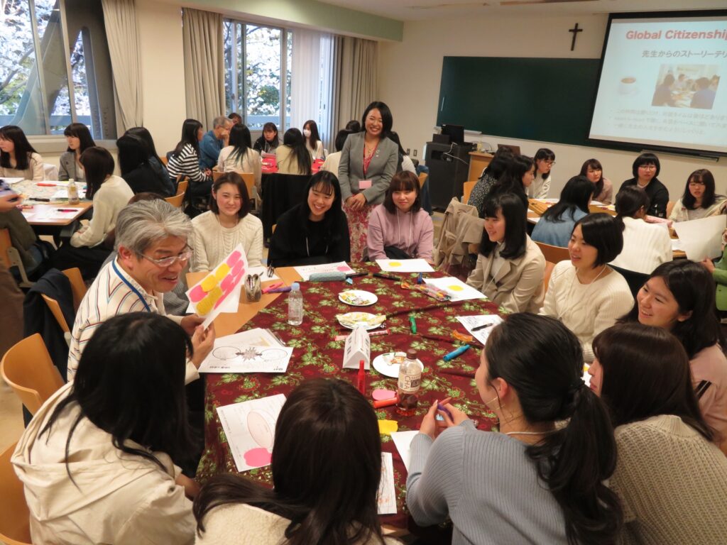 清泉女子大学で Global Citizenship Cafe を実施しました 一般社団法人 グローバル教育推進プロジェクト Gift